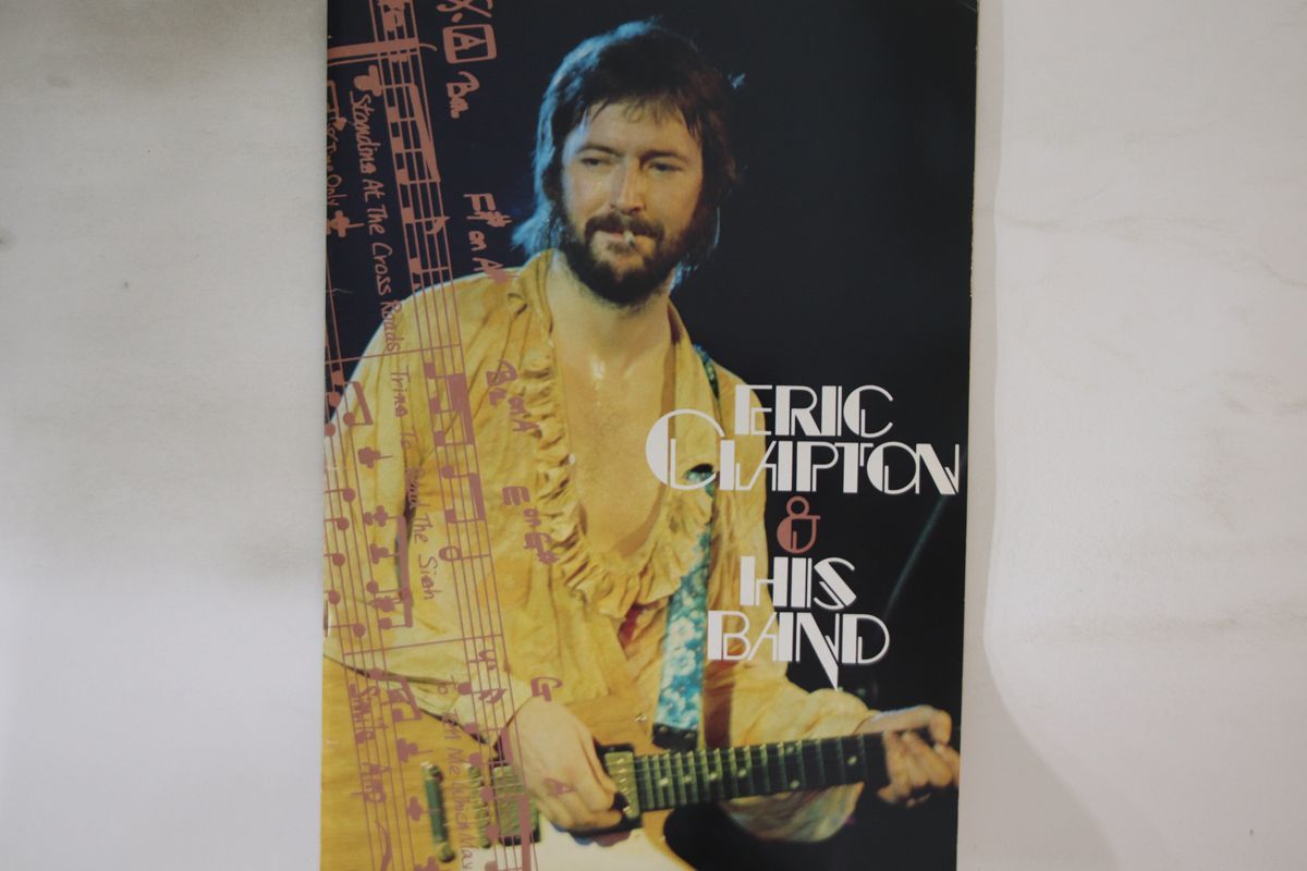 Memorabilia Tour Book Eric Clapton And His Band 1977 Japan Tour UDO Japan /00340_画像1