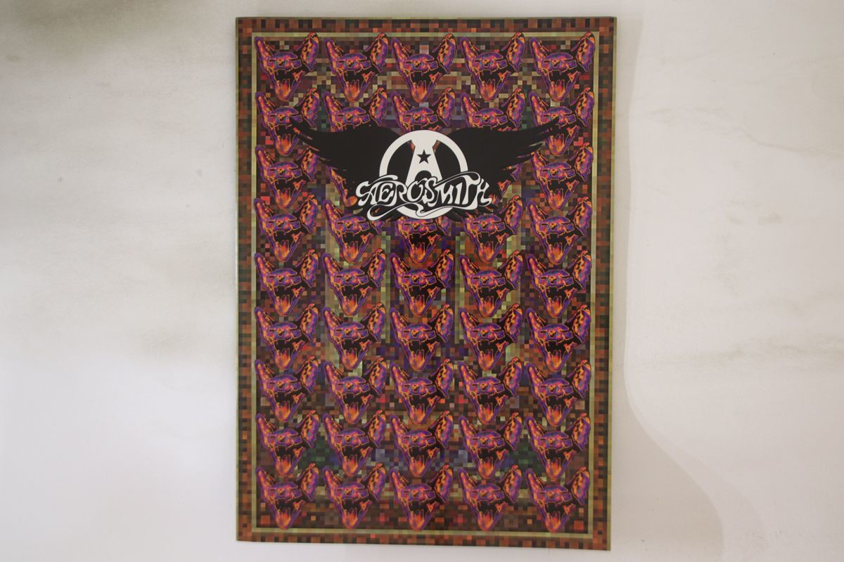 Memorabilia Tour Book Aerosmith Nine Lives TOUR AEROSMITH1998 NOT ON LABEL /00300_画像1