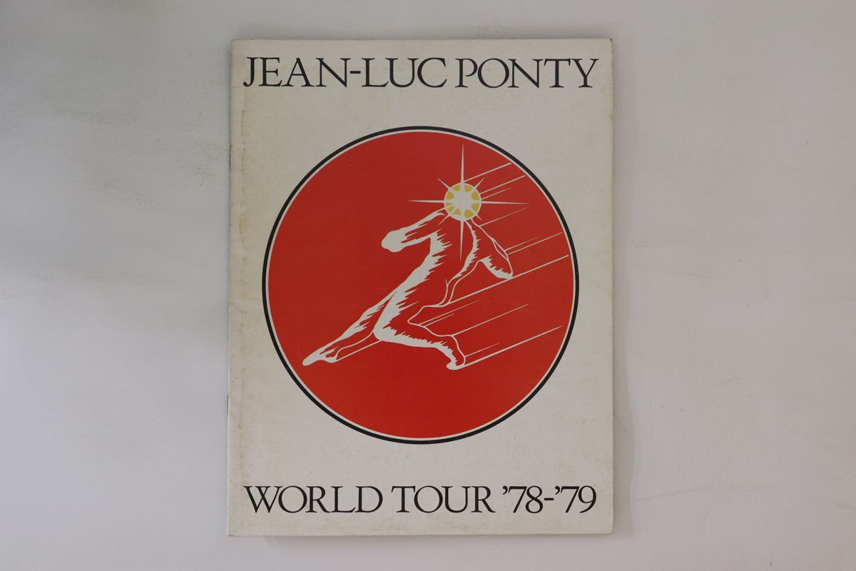 輸入Memorabilia Tour Book Jean-luc Ponty World Tour 78 -79 JEANLUCPONTY197879 NOT ON LABEL /00300_画像1