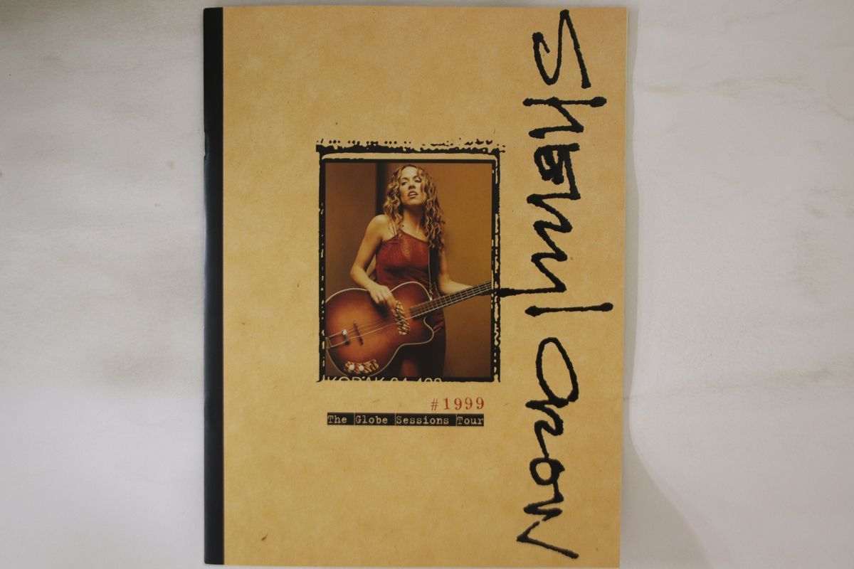米Memorabilia Tour Book Sheryl Crow 1999 Globe Sessions Tour SHERYLCROW1999 NOT ON LABEL /00300_画像1
