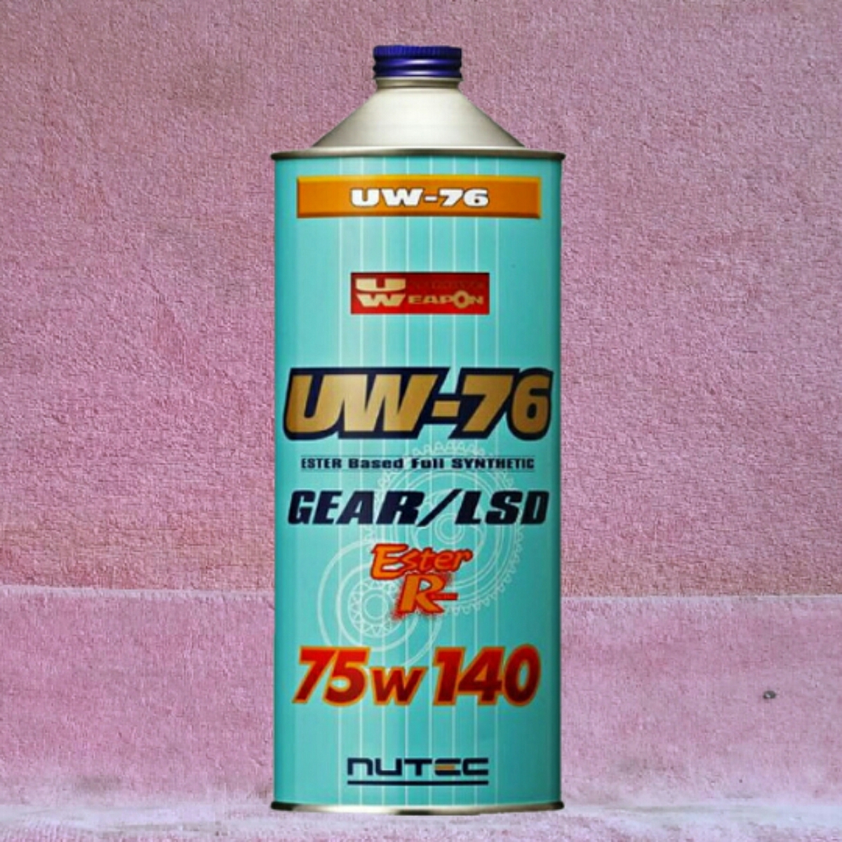 【送料無料】NUTEC UW-76 75w140「極限域でも安定した性能を維持するギヤオイル」1 L_画像1