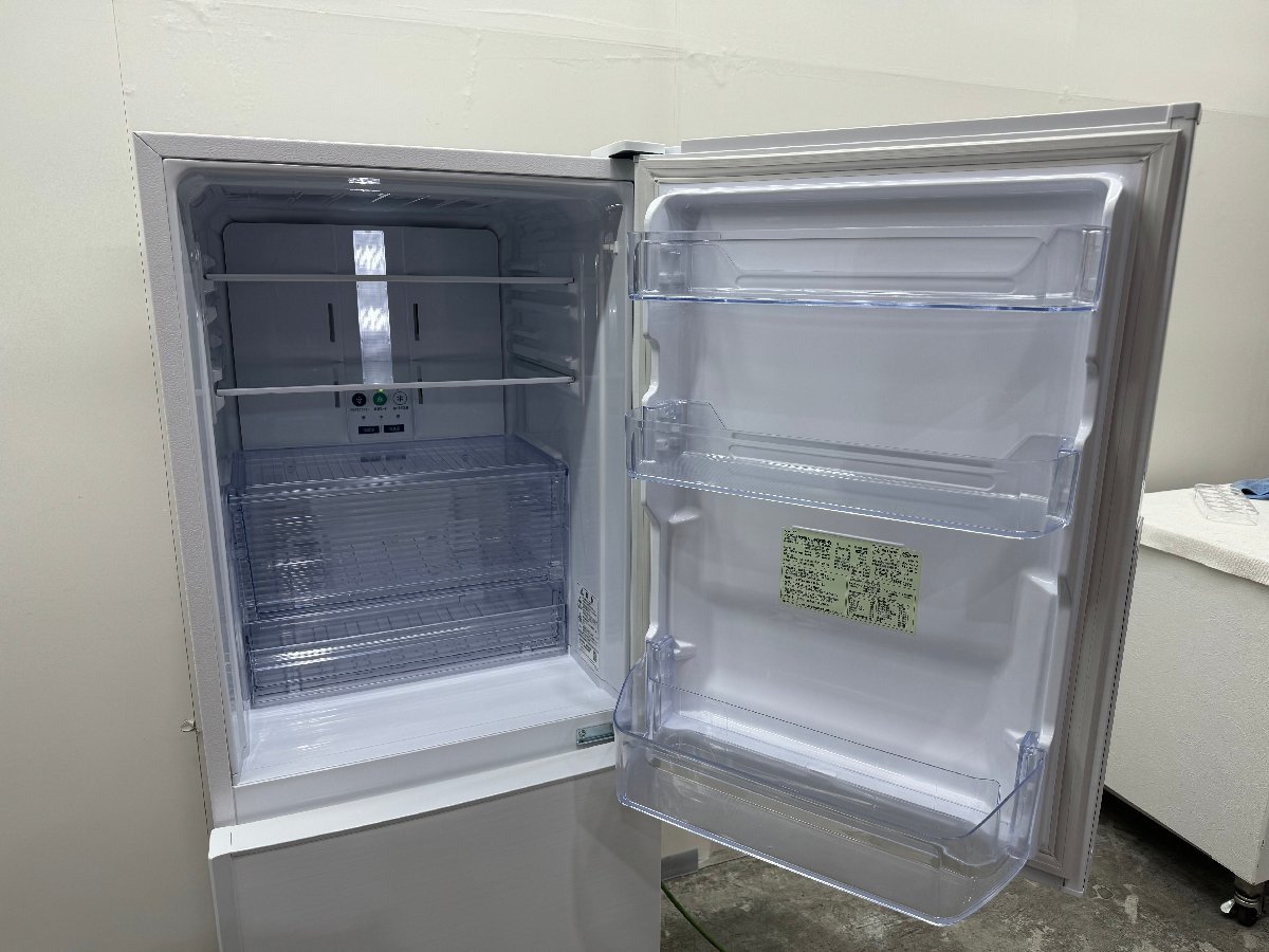 【1円スタート】大阪発　SHARP　ノンフロン冷凍冷蔵庫　SJ-PD28H-W　49kg/280L 　2020年製　G_画像6