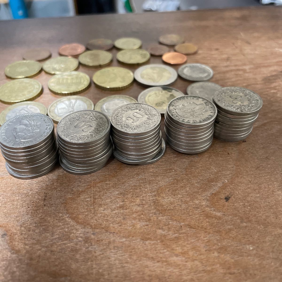 スイス硬貨10プラン　ユーロ硬貨9ユーロ以上_画像8