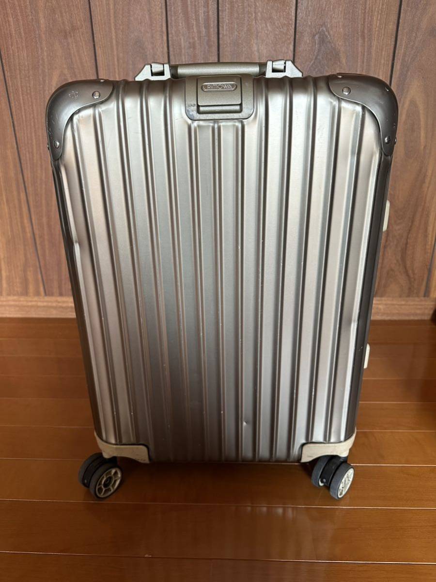 リモワ トパーズ4輪 32L RIMOWA TOPAS 機内持ち込み スーツケース キャリーケース Original Cabin S_画像1