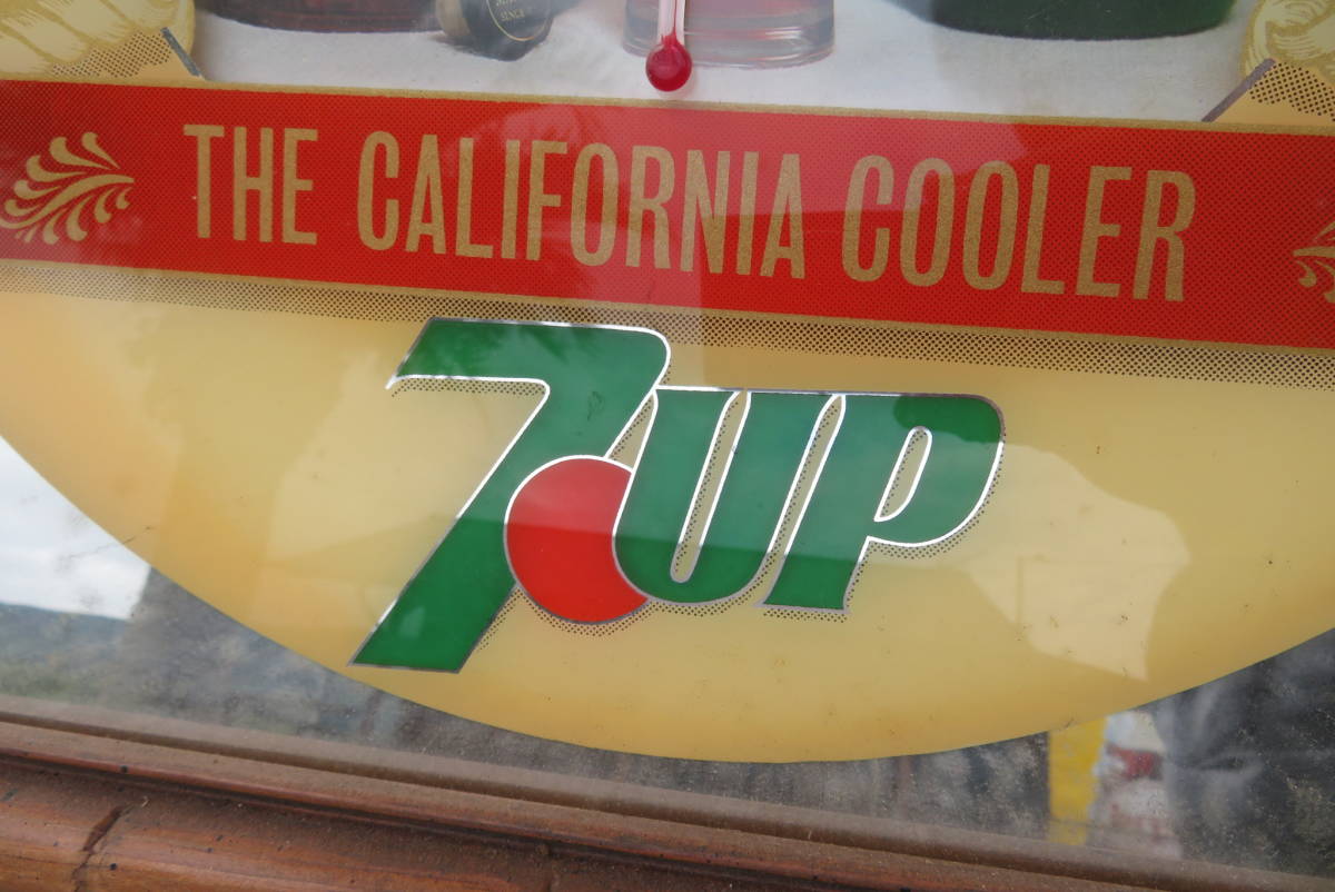 7UP セブンアップ 温度計 ドリンク パブサイン パブミラー DRINK