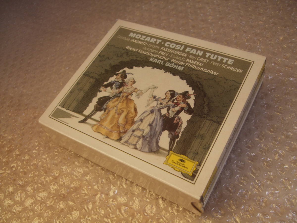 CD2枚組 BOX/輸入版[カール・ベーム指揮 /モーツァルト コジ・ファン・トゥッテ]ウィーンフィル/Bohm Cos Fan Tutte/429 874-2_画像2