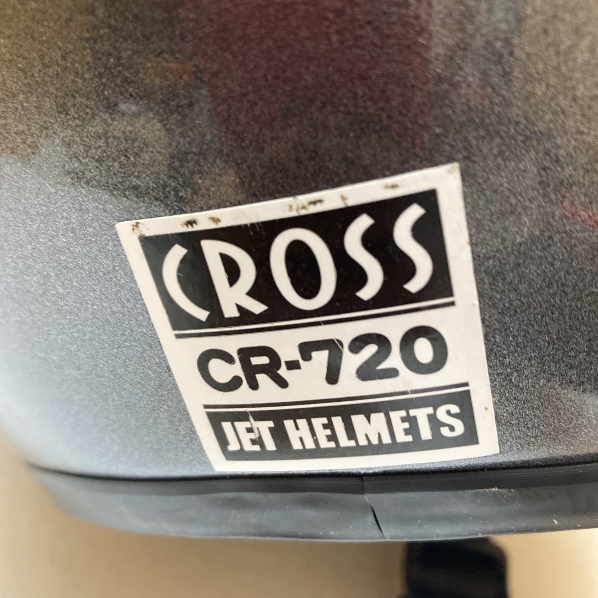 GXL9580 リード工業 LEAD CROSS ジェットヘルメット CR-720 現状品　1103_画像5