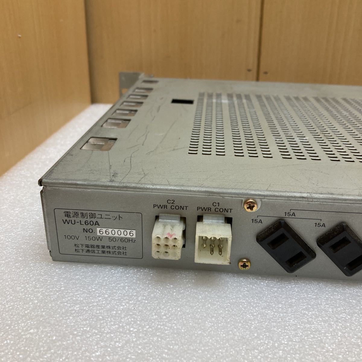 GXL9891 Panasonic Panasonic power supply control unit WU-L60A operation not yet verification present condition goods 1109
