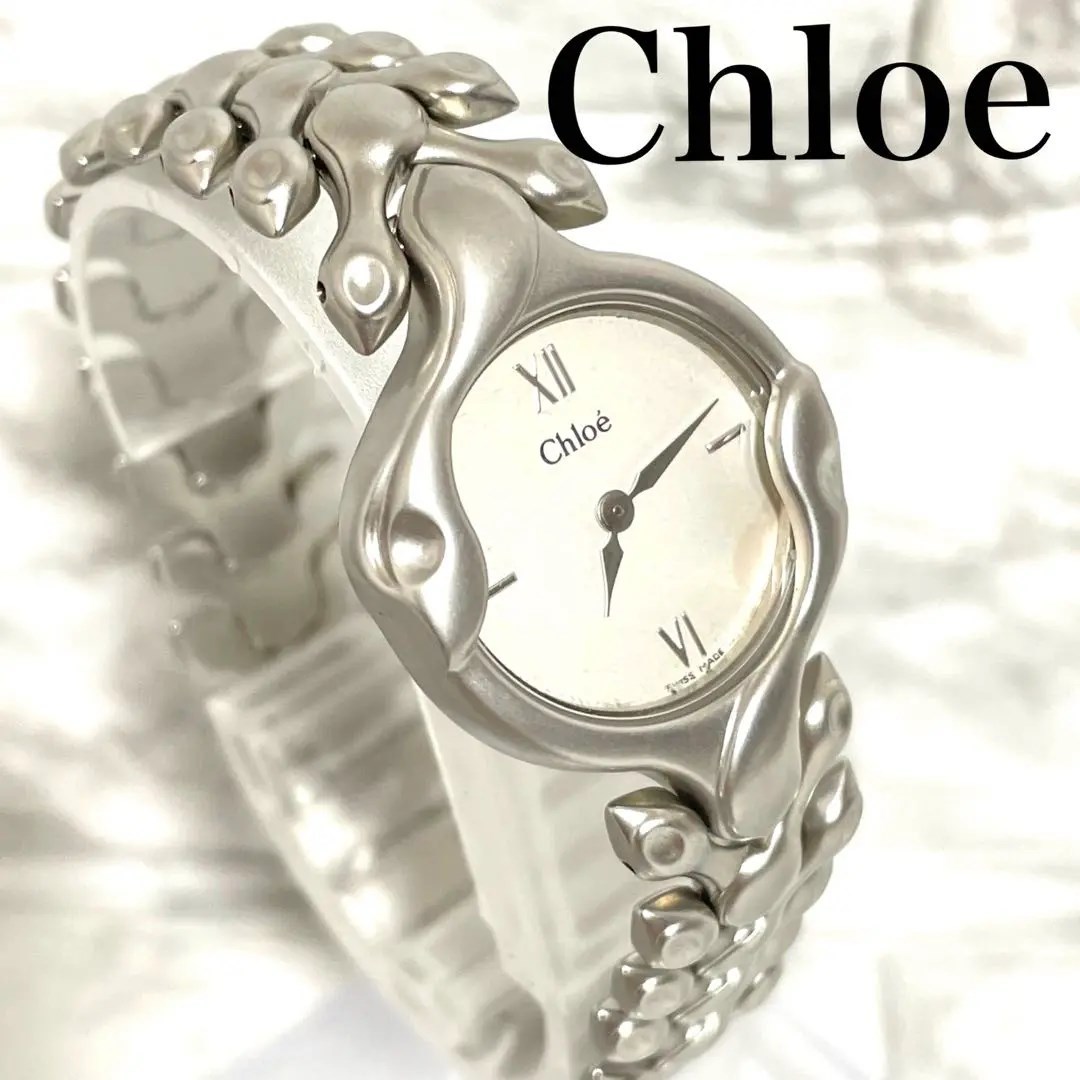 稼動品 超希少 Chloe クロエ アクセサリーウォッチ 腕時計 2針