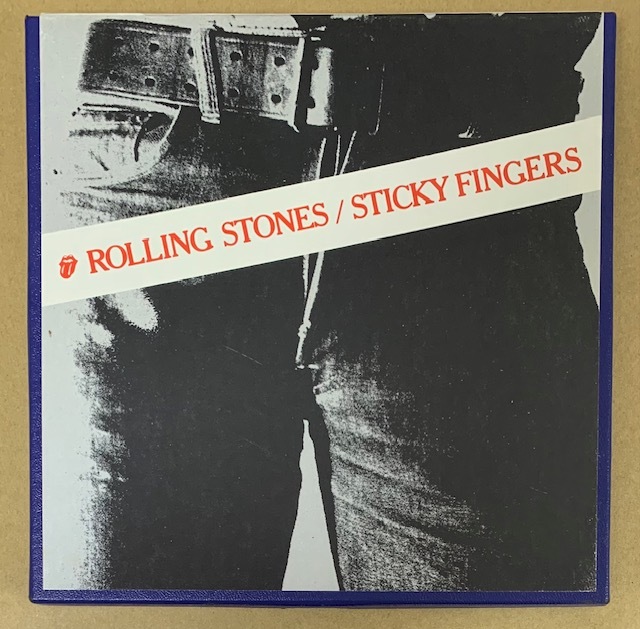 希少 4 TRACK 7 1/2 IPS Stereo ローリング・ストーンズ Rolling Stones スティッキー・フィンガーズ Sticky Fingers Ampex オープンリール_画像1