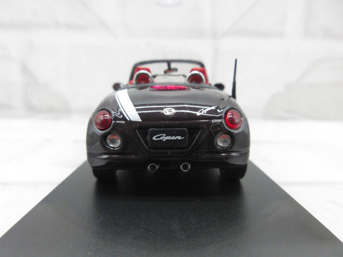 ミニカー　1/43　京商　ダイハツ　コペン　Copen 2006　パープル　モデルカー_画像4