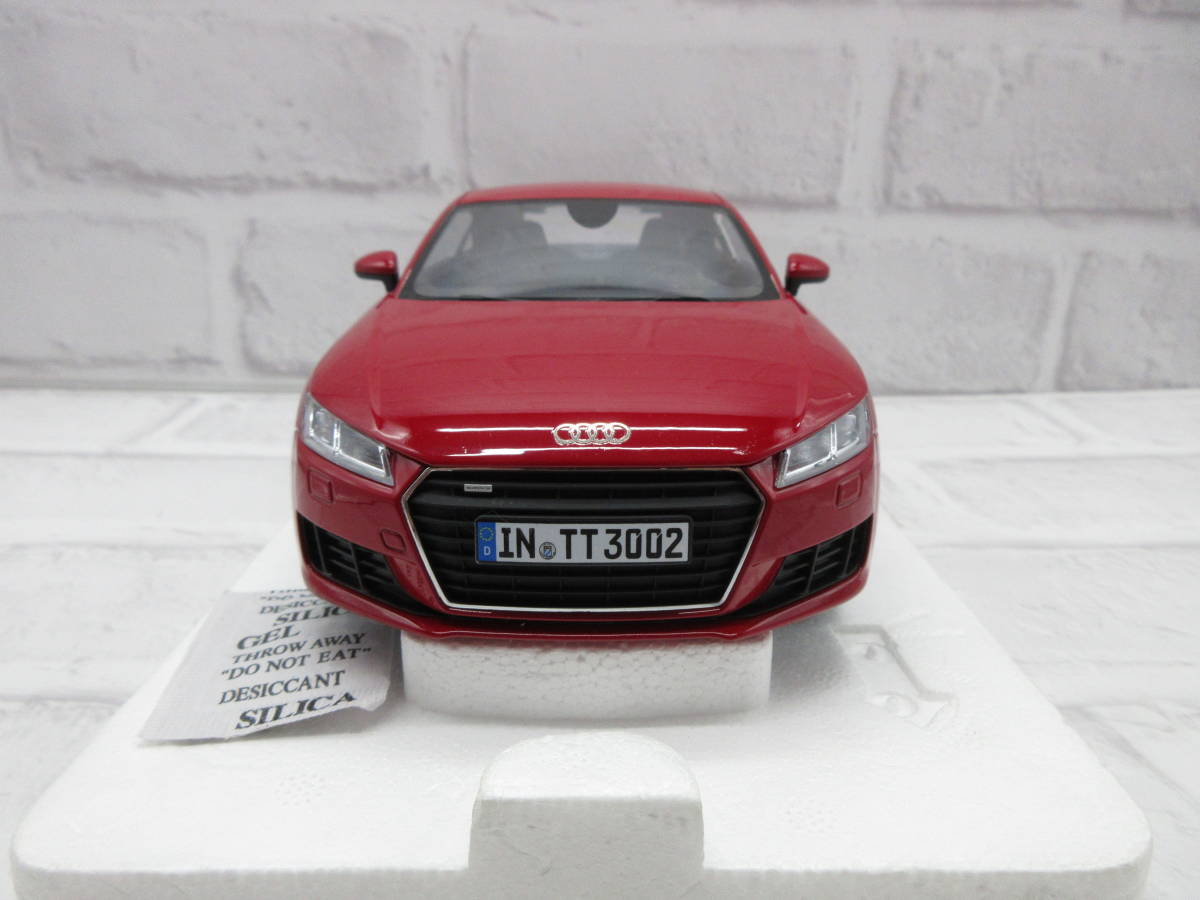ミニカー 1/18 アウディ TT クーペ タンゴレッド ディーラー正規 ミニカー 1/18 アウディ TT クーペ タンゴレッド ディーラー正規