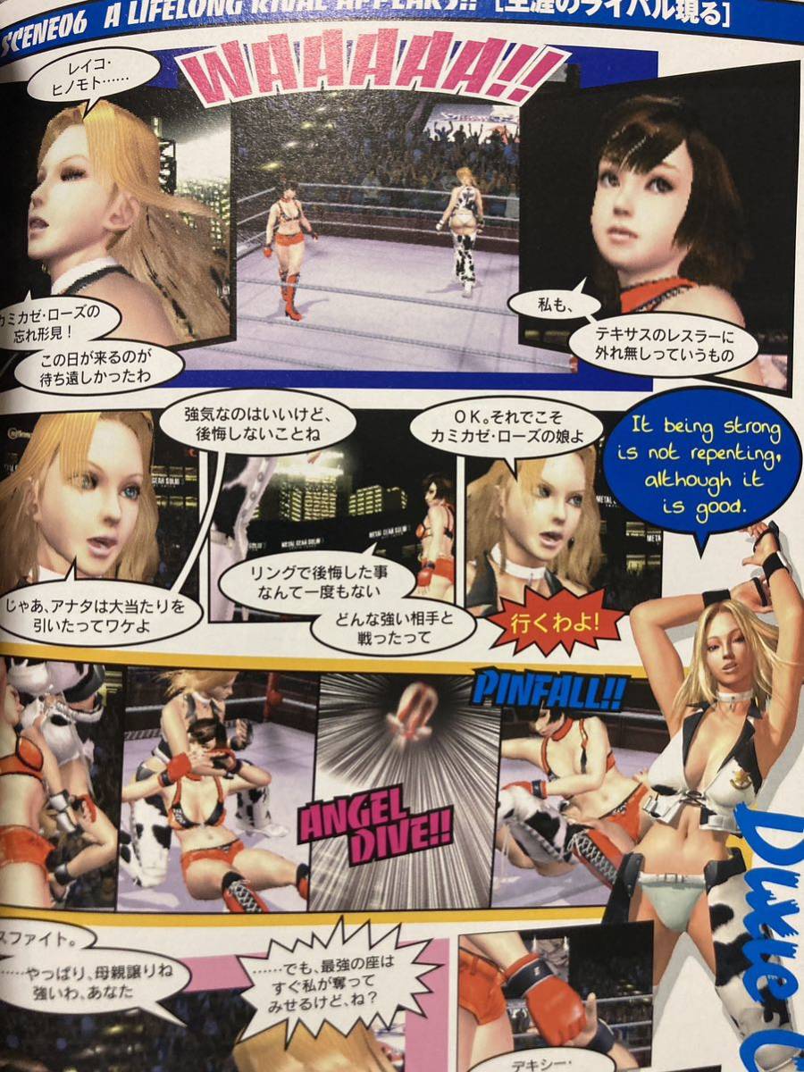 [ Ramble Roses официальный gai draw doo blow zez]V PlayStation 2 женщина Professional Wrestling * кошка faito игровой гид PS2