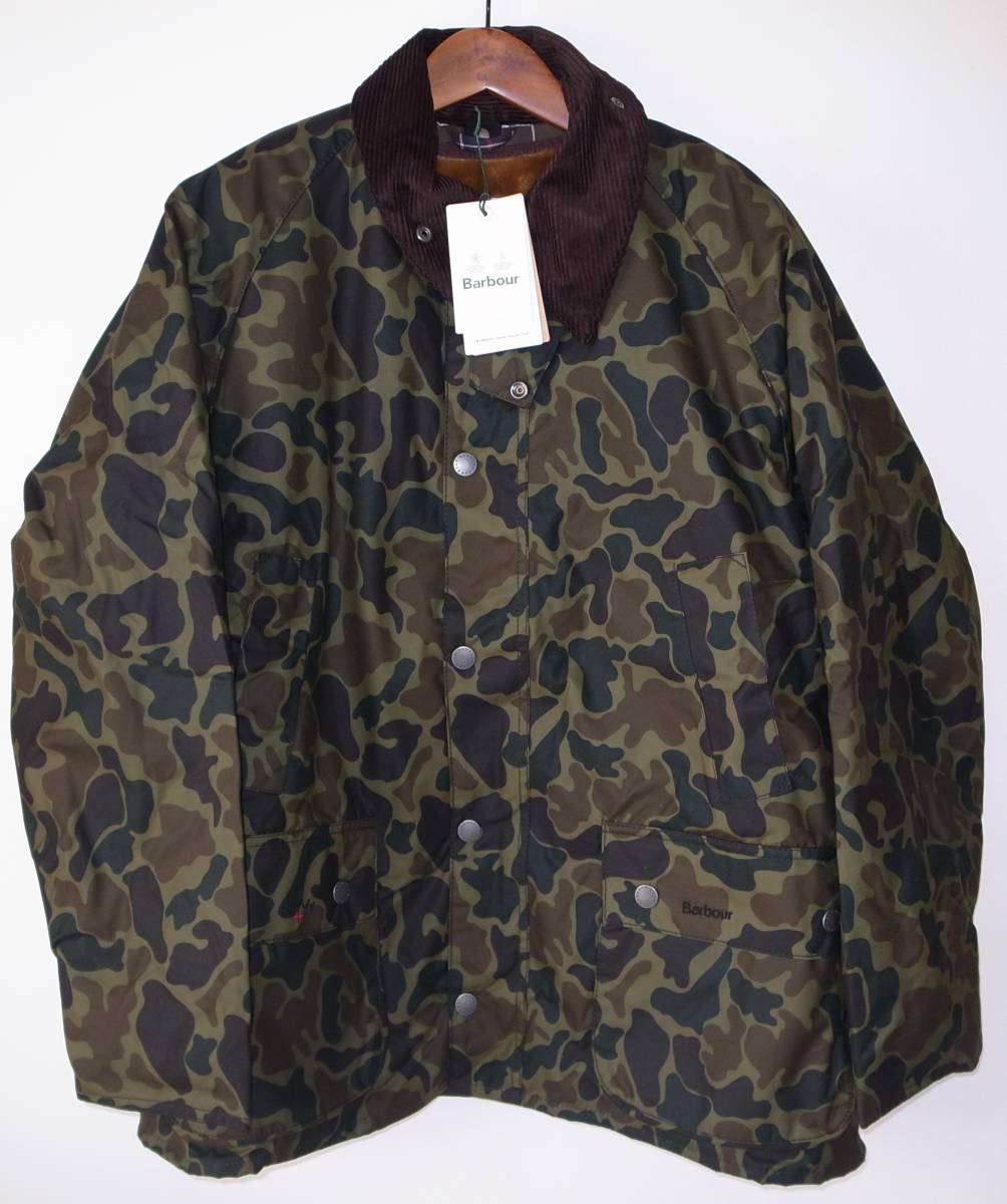 お得な情報満載 BARBOUR × Noah BEDALE sizeXL camo ジャケット ビデイル jacket 男性用