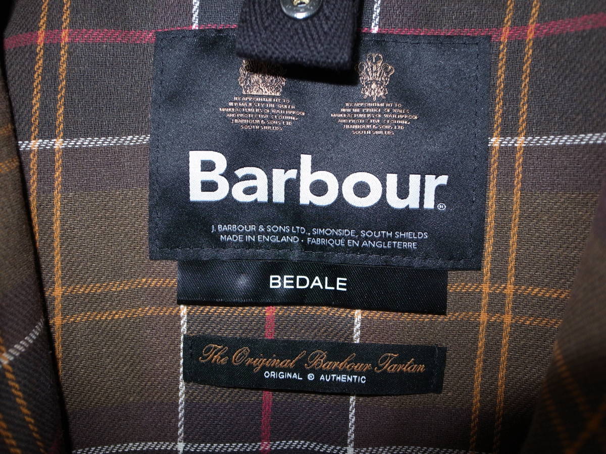 BARBOUR BEDALE jacket ビデイル ジャケット bark brown 42_画像3