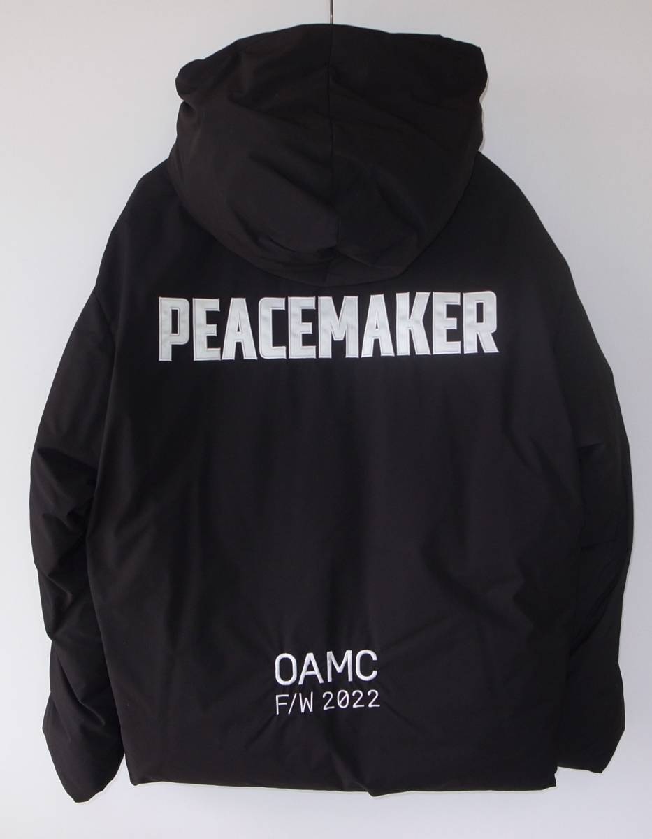 OAMC Lithium Jacket Peacemaker ダウンジャケット コート black sizeL 22AW_画像3