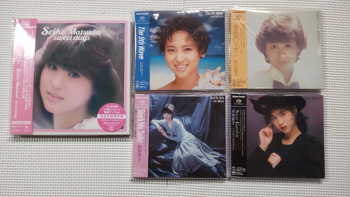 松田聖子　 CD　sweet days / The 9th Wave / 金色のリボン / Touch Me Seiko 他 Yahoo!フリマ（旧）