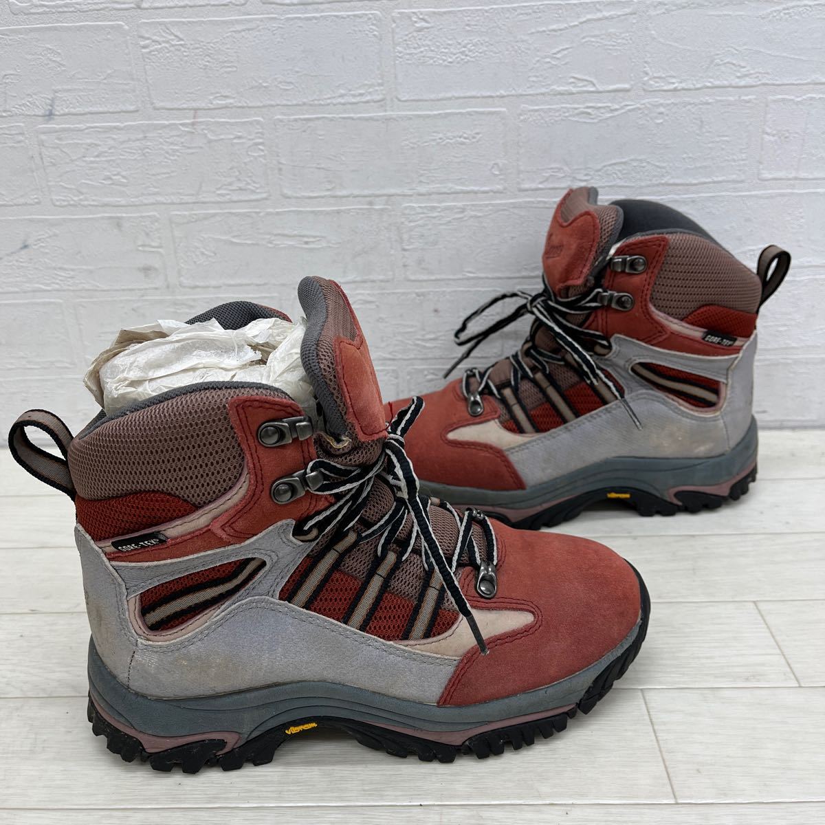 1250◎ Danner ダナー GORE TEX ゴアテックス 靴 ブーツ トレッキング シューズ ショート レースアップ レディースEUR37_画像4