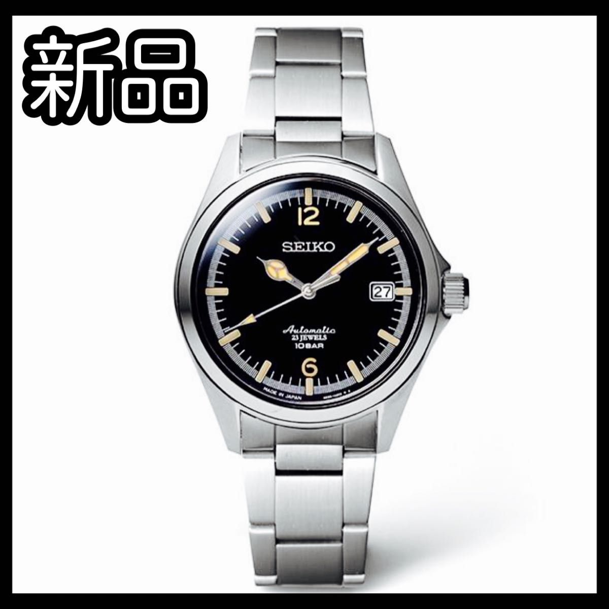 ●新品・未使用●セイコー SZSB006 SEIKO × TiCTAC 40mm 腕時計 クーポン ROLEXエクスプローラー風