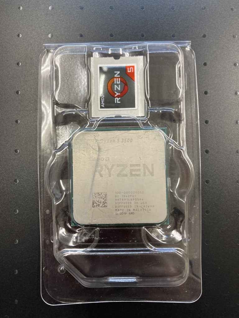 ■送料無料■　●動作品●　AMD Ryzen 5 3500 CPUのみ_画像1