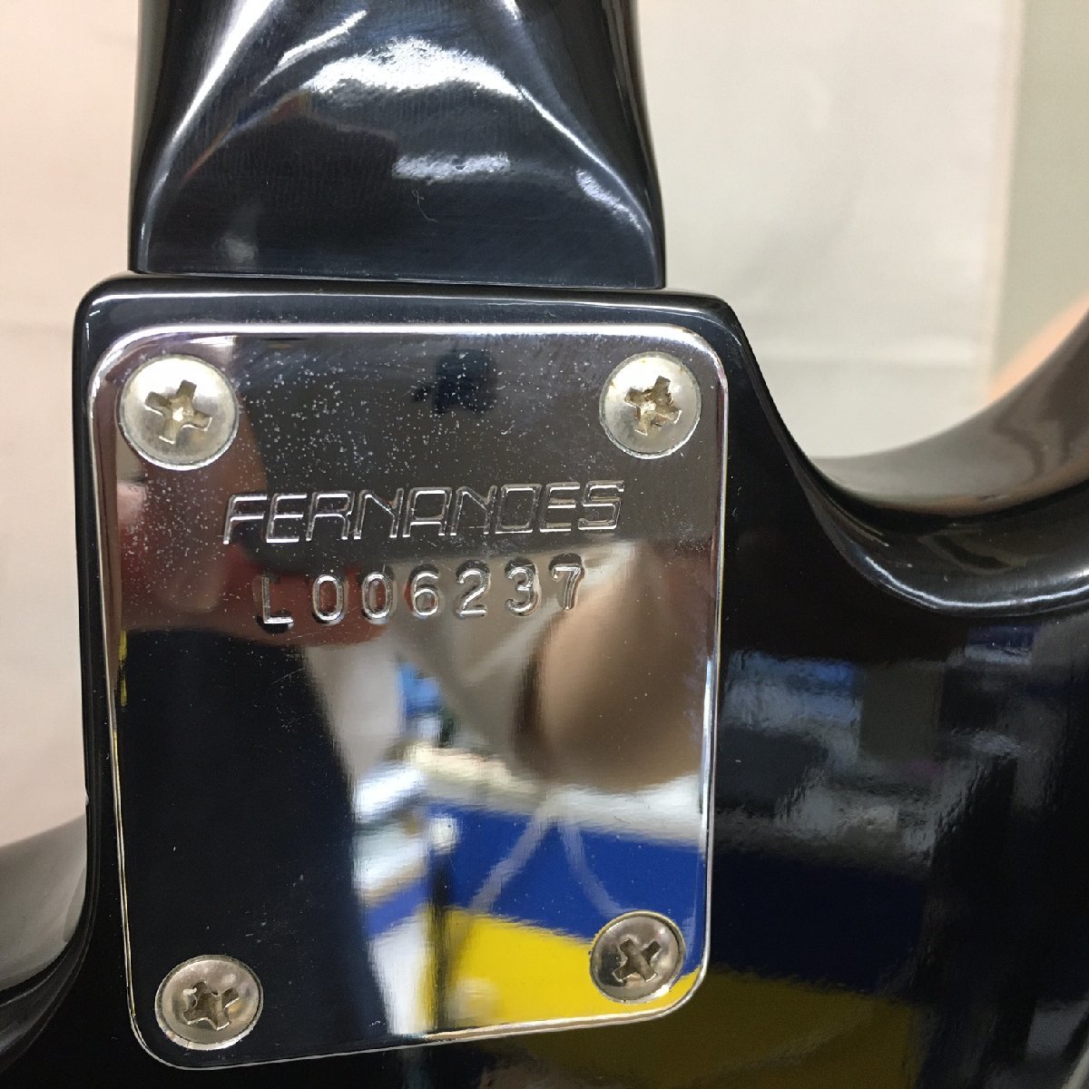 【ジャンク品】FERNANDES (フェルナンデス) エレキギター LIMITED EDITION　ストラトキャスター　ソフトケース付き（管理番号：063112）_画像5
