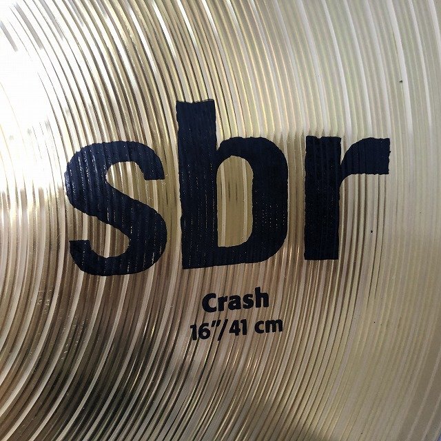 【中古品】SABIAN（セイビアン） sbr 16 Crash シンバル（管理番号：046112）_画像3