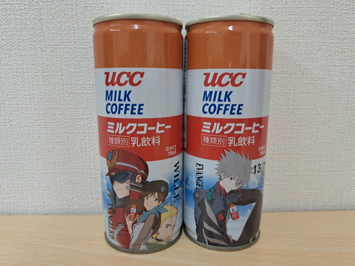 エヴァンゲリオン UCC コーヒー 空き缶 劇場版 Q 3.0 シン・エヴァンゲリオン 8点セット まとめ アスカ マリ レイ カヲル シンジ 中身無し_画像6