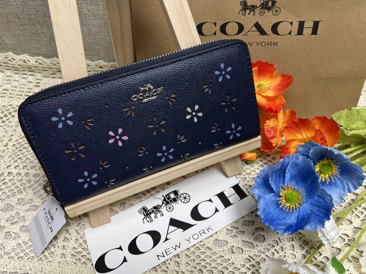 COACH 長財布 シグネチャー コーチ コーチ長財布 ブランド財布