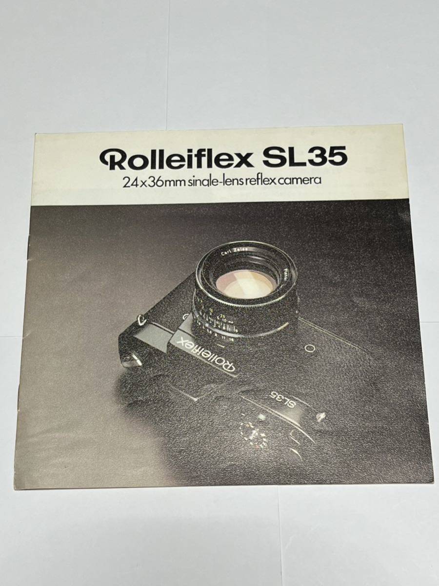 （送料無料）70-140　LEICA　ライカ　Rolleiflex　SL35　カタログ（激レア）_画像1
