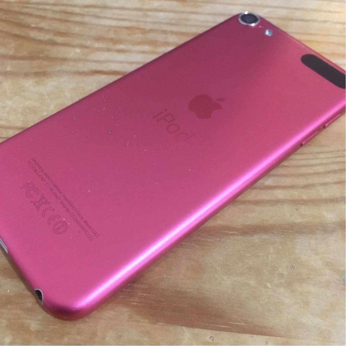 免費送貨Apple iPod touch第5代第6代16GB粉紅色美容項目 原文:送料無料 Apple iPod touch 第5世代 第6世代 16GB ピンク 美品
