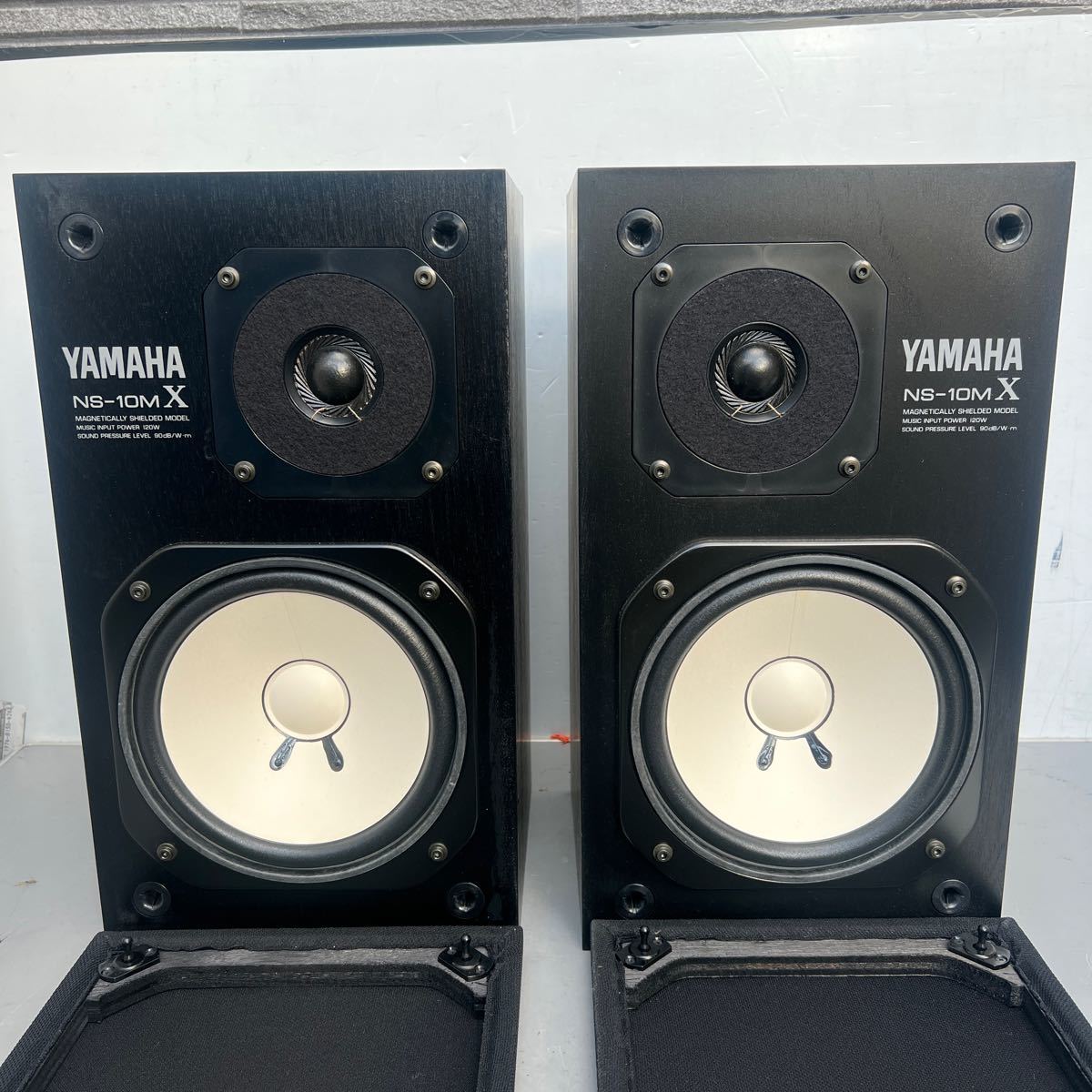 中古　YAMAHA ヤマハ NS-10M X 2way ペア スピーカー_画像2