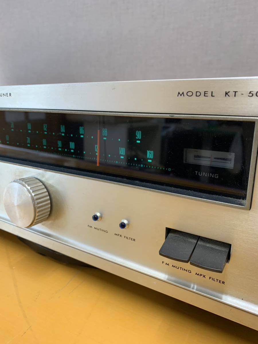 559 TRIO トリオ　KT-5000 SOLID STATE AM/FM STEREO TUNER ステレオ　チューナー_画像4