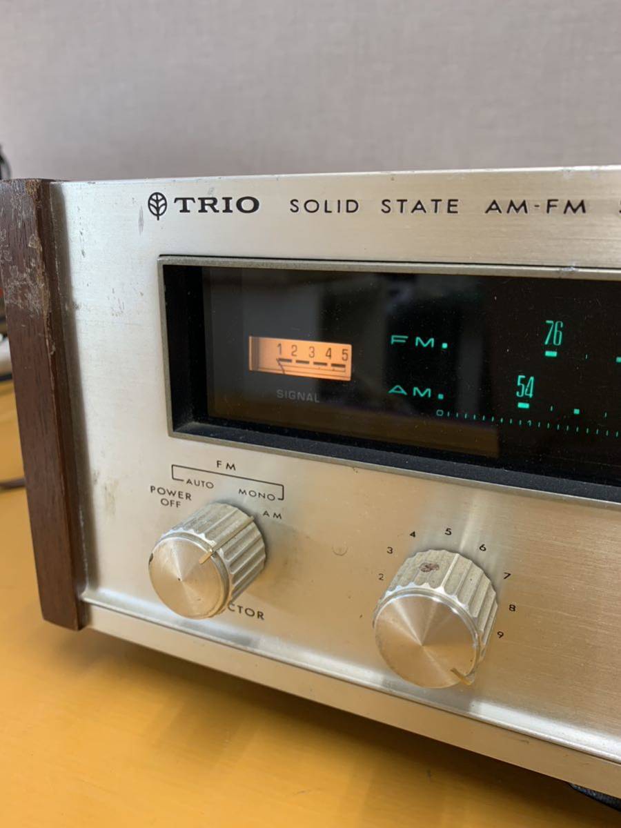 559 TRIO トリオ　KT-5000 SOLID STATE AM/FM STEREO TUNER ステレオ　チューナー_画像3