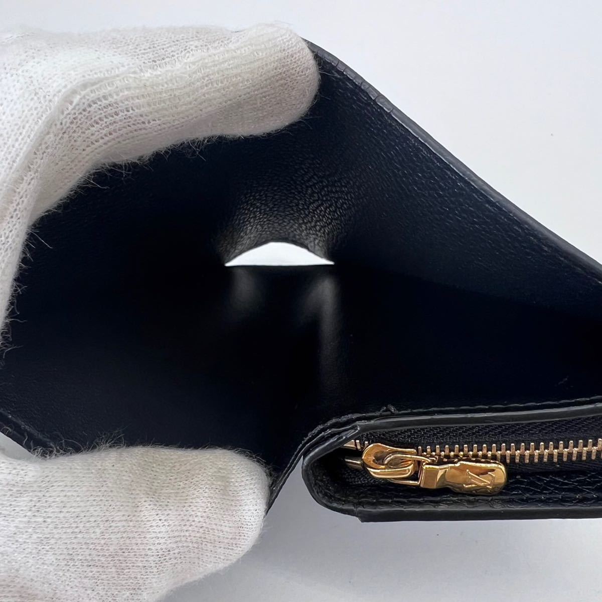 美品 ヴィトン アンプラント ポルトフォイユ クレア ブラック 美品 ヴィトン アンプラント ポルトフォイユ クレア ブラック