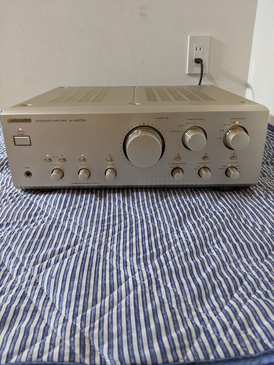 SANSUI　サンスイ　アンプ　AU-α607XR_画像4