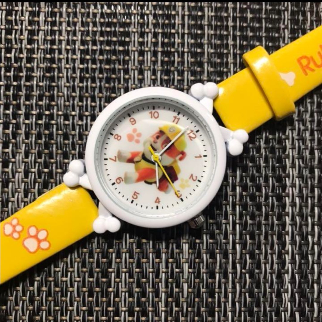 パウパトロール キッズ腕時計 ラブル 黄の画像2