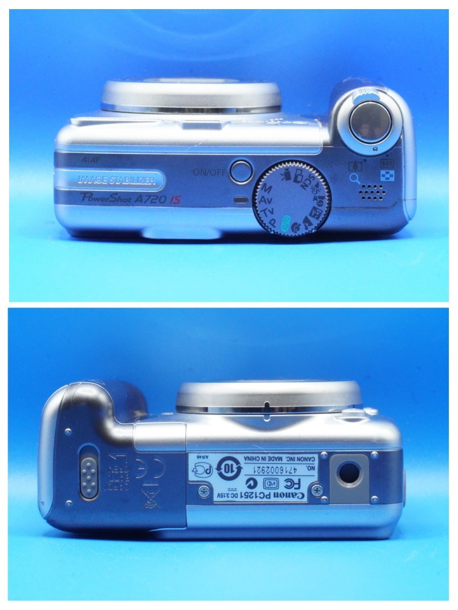 キヤノン コンパクトデジタルカメラ パワーショット A720 IS(CANON PowerShot A720 IS)動作確認済 未使用未開封単3乾電池付属_画像5