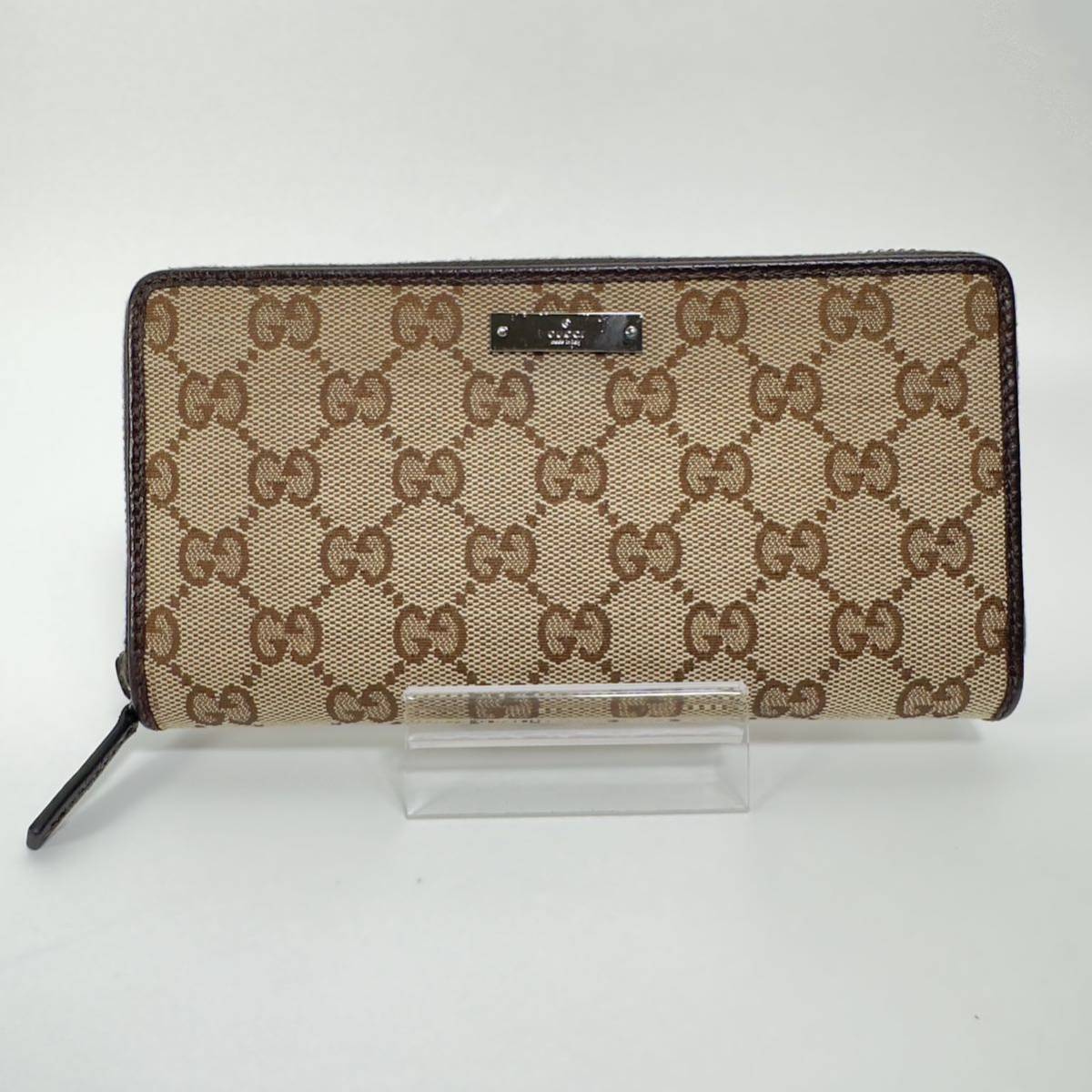 GUCCI グッチ 長財布 GGキャンバス ラウンドファスナー 財布 GUCCI グッチ 長財布 GGキャンバス ラウンドファスナー 財布