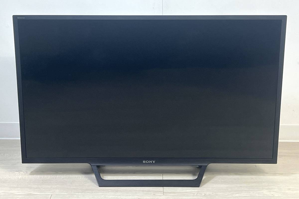 SONY ソニー BRAVIA ブラビア 32V型 フルハイビジョン 液晶テレビ KJ-32W730E 2017年製 リモコン付属 動作良好_画像1