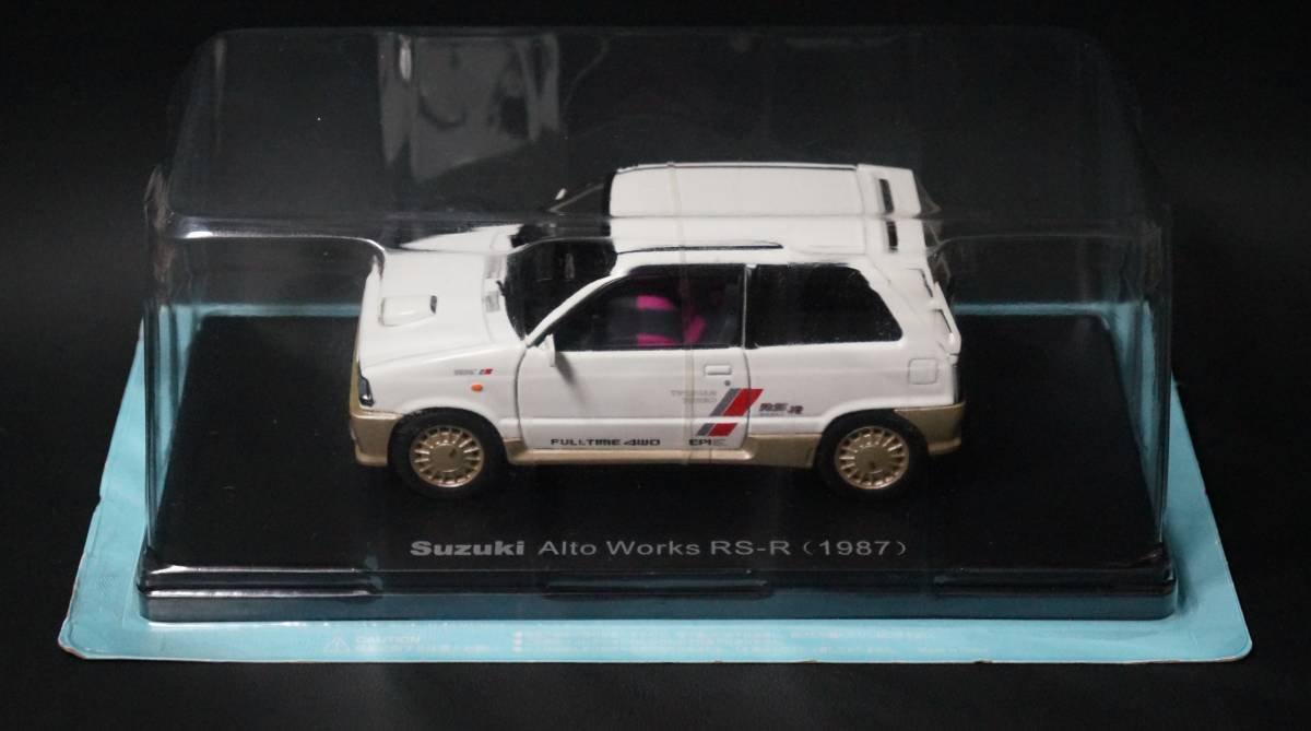 アシェット 国産名車コレクション vol.114 1/24 スズキ アルト ワークス RS-R 1987年 国産車 ミニカー_画像2