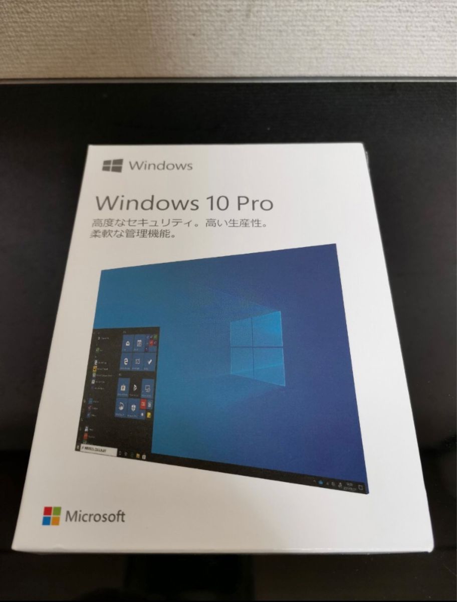 windows 10 pro パッケージ版キーとインストール用USB