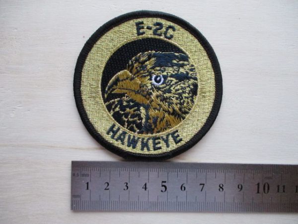 【送料無料】アメリカ海軍E-2C ホークアイHAWKEYEパッチ刺繍ワッペン/早期警戒機Grumman VAW厚木基地NAVY米海軍USN米軍NAVY白頭鷲 M17_画像8