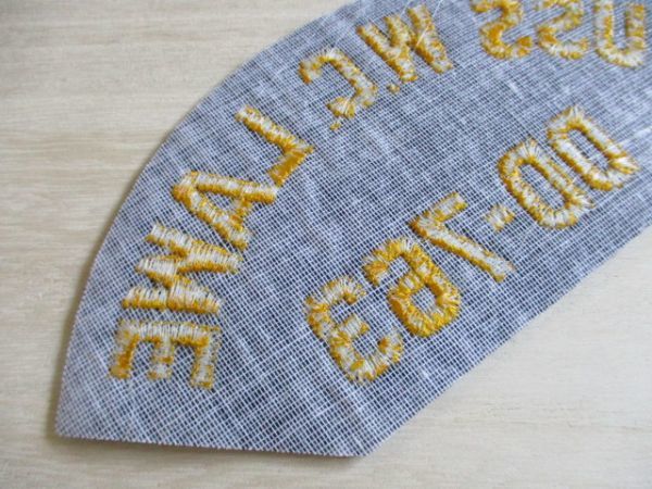 【送料無料】アメリカ海軍USS W.C. Lawe DD-763パッチ刺繍ワッペン/AIRCRAFT CARRIER CAP patchネイビーNAVY米海軍USN米軍HAT INSIGNIA M3_画像5