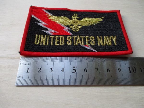 【送料無料】アメリカ海軍UNITED STATES NAVYパッチ ワッペン/USS ENTERPRISEタブpatchネイビーNAVY米海軍USN米軍PILOT CHARGERS M10_画像8