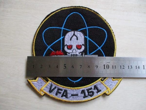 【送料無料】アメリカ海軍VFA-151パッチVigilantesワッペン/CVW-9フラッシャーズ厚木スーパー ホーネットpatch NAVY米海軍USN F/A-18E M20の画像9