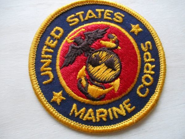 【送料無料】80s アメリカ海兵隊UNITED STATES MARINE CORPS パッチ ワッペン/patchマリーンMARINE米海兵隊USMC米軍US M44_画像2