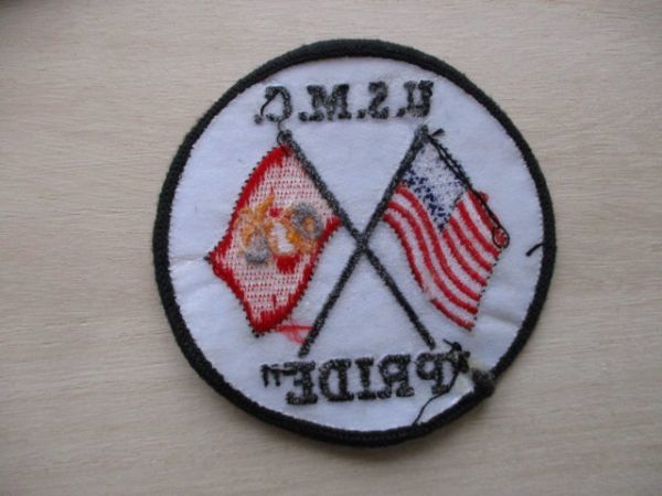 【送料無料】アメリカ海兵隊UNITED STATES MARINE CORPS PRIDEパッチ星条旗ワッペン/LOGOロゴpatchマリーンMARINE米海兵隊USMC米軍US M44_画像5