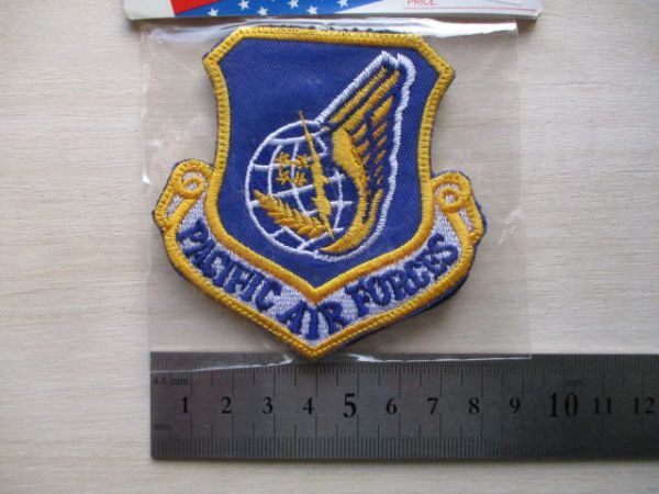 【送料無料】アメリカ空軍PACIFIC AIR FORCESパッチ刺繍ワッペン/太平洋空軍patchエアフォースAIR FORCE米空軍USAF米軍USミリタリー M44_画像8