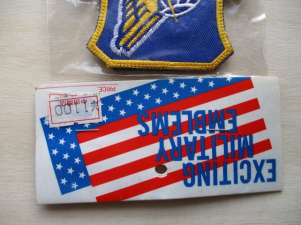 【送料無料】アメリカ空軍PACIFIC AIR FORCESパッチ刺繍ワッペン/太平洋空軍patchエアフォースAIR FORCE米空軍USAF米軍USミリタリー M44_画像4