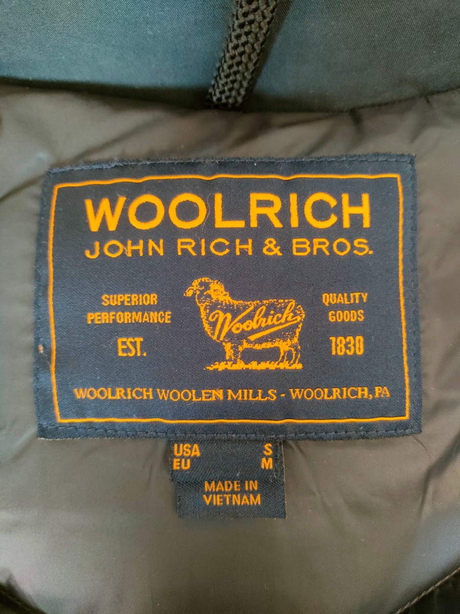 ウールリッチ ビームスF 別注 Mサイズ アークティック パーカー ネイビー ダウン WOOLRICH ジャケット _画像3